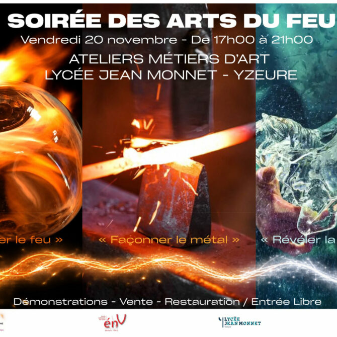 Affiche ARTS DU FEU 2026